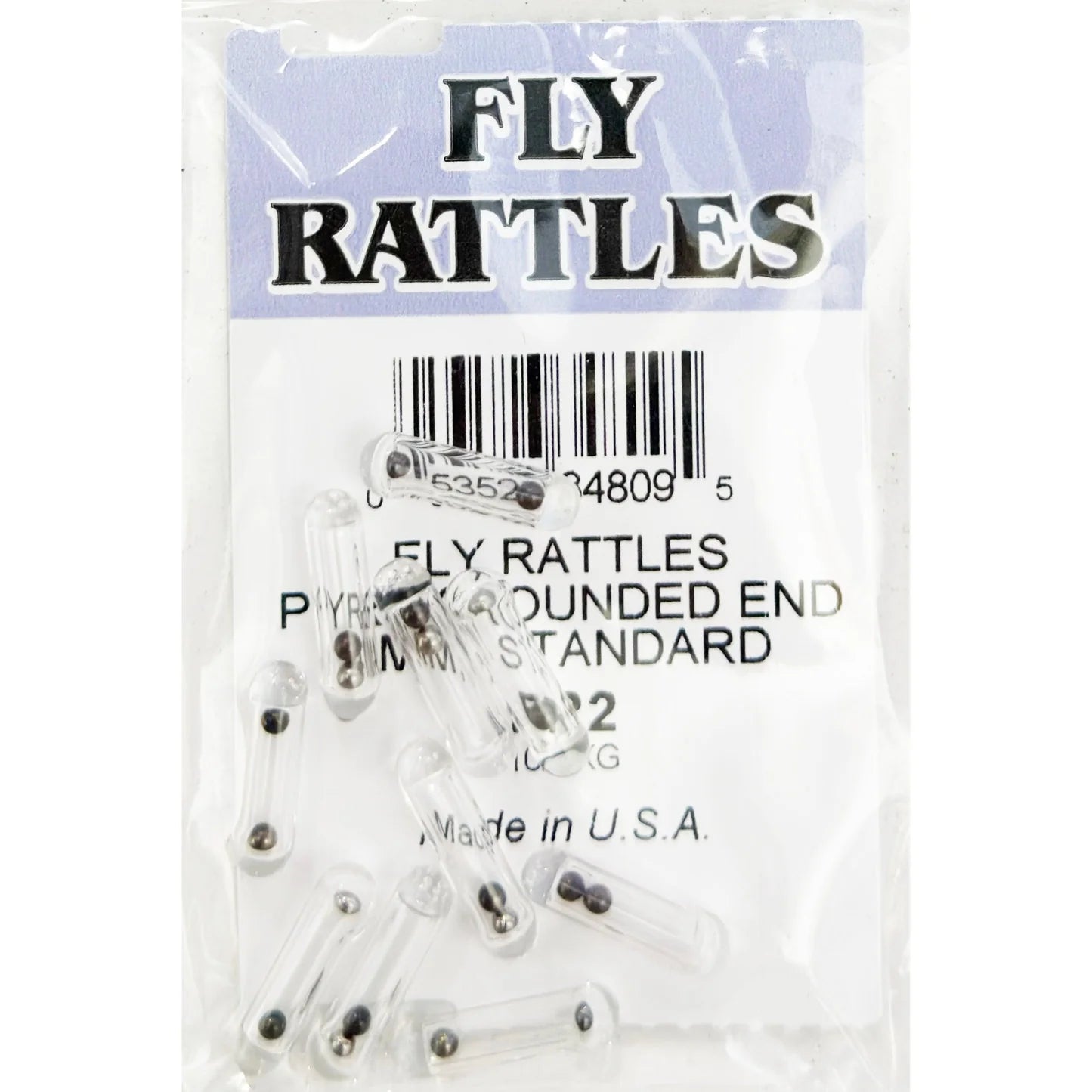 Wapsi Fly Rattles Pyrex Roung End