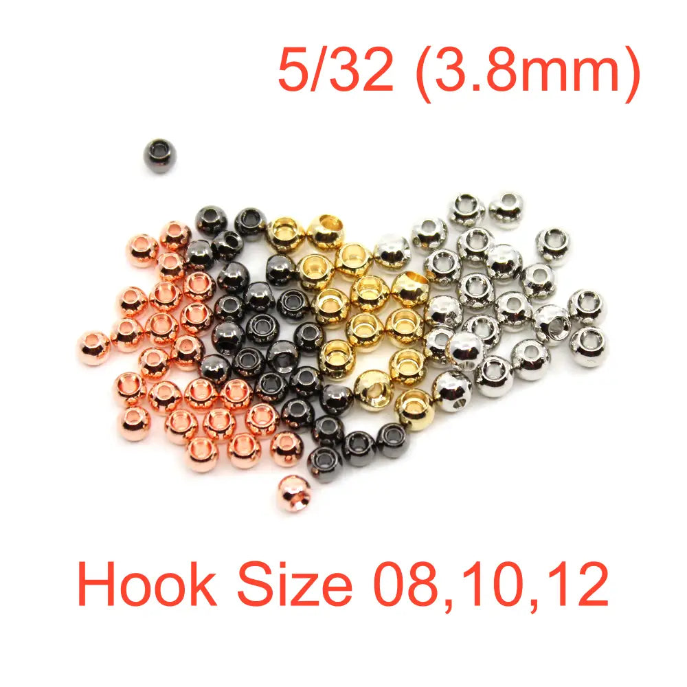 Wapsi Plated Cyclops Beads 5/32 (3.8mm)