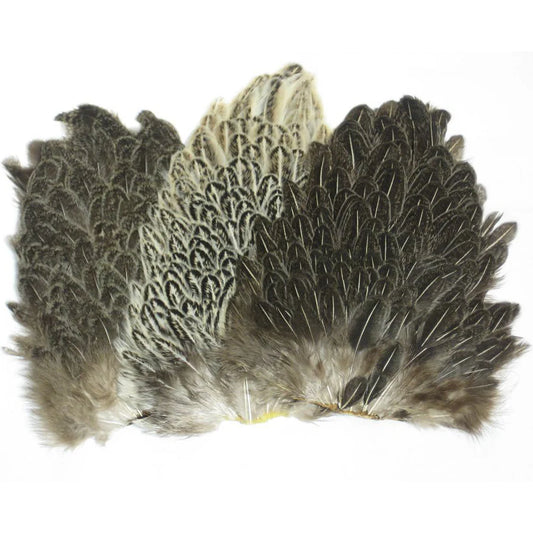 SOFT HACKLE HEN SADDLE PATCHES