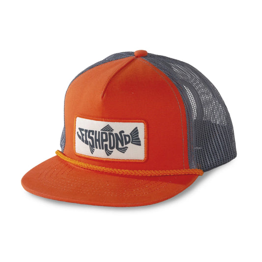 Fishpond Pescado Hat - Orange/Charcoal